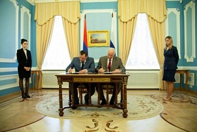 Руководители СК Армении и РФ подписали программу трехлетнего сотрудничества