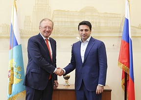 О встрече Ректора Дипломатической академии МИД России А.В.Яковенко с Председателем Национального Собрания Республики Армения А.Р.Симоняном