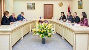 Ռուսաստանի Դեսպան Ս.Պ.Կոպիրկինի հանդիպման մասին Հայաստանի Հանրապետության քննչական կոմիտեի Նախագահ Ա.Շ.Պողոսյանի հետ