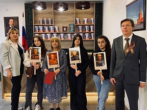 30 апреля провели памятное мероприятие для молодежи города в преддверии 79-й годовщины Победы в Великой Отечественной войне