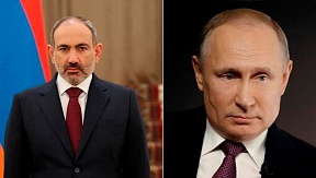 Премьер-министр Республик Армения Н.В.Пашинян направил поздравительное послание Президенту Российской Федерации В.В.Путину по случаю дня рождения