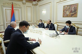 Հայաստանի Հանրապետությունում Ռուսաստանի Դաշնության արտակարգ և լիազոր դեսպան Ս.Պ. Կոպիրկինի  Հայաստանի Հանրապետության Ազգային ժողովի նախագահ Ա.Ս. Միրզոյանի հետ հանդիպման մասին
