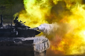 Военнослужащие ЮВО в Армении применили новый метод «танковой карусели»