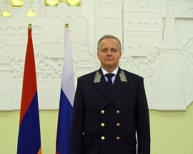 Поздравление Чрезвычайного и Полномочного Посла России в Армении С.П.Копыркина с Днем независимости Республики Армения