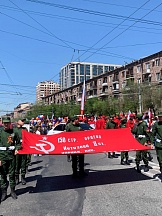 Ռուսաստանի Դեսպան Ս.Պ.Կոպիրկինի «Անմահ գունդ» հասարակական պատմամշակութային կազմակերպության կողմից Երևանում կազմակերպված հիշատակման ավանդական քայլերթին մասնակցության մասին 