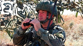 Военнослужащие российской военной базы Южного военного округа (ЮВО), дислоцированной в Армении, в рамках двустороннего батальонного тактического учения с военнослужащими Минобороны Армении совершили марши на полигоны Камхуд и Алагяз