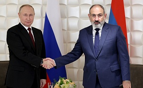 По завершении саммита ОДКБ состоялась отдельная встреча Владимира Путина с Премьер-министром Республики Армения Николом Пашиняном