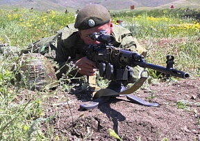 Снайперы российской военной базы в Армении уничтожили условного противника в горах Снайперы российской военной базы в Армении уничтожили условного противника в горах