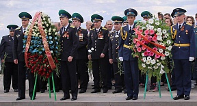 Военнослужащие ЮВО в Армении отметили День пограничника России