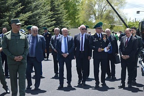 20 мая 2024 года в городе Гюмри прошли мероприятия, посвященные столетию основания Ленинаканского Краснознаменного пограничного отряда пограничного управления Федеральной службы безопасности Российской Федерации