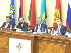 Спикер Госдумы России Вячеслав Володин переизбран на пост председателя ПА ОДКБ
