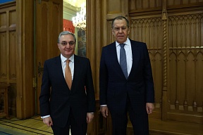 О переговорах Министра иностранных дел Российской Федерации С.В.Лаврова с Министром иностранных дел Азербайджанской Республики Д.А.Байрамовым и Министром иностранных дел Республики Армения З.Г.Мнацаканяном