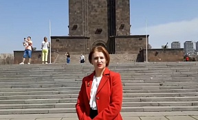 Поздравление по случаю 30-летия установления дипломатических отношений между Россией и Арменией от Доцента кафедры истории философии Ширакского государственного университета им.М.Налбандяна, президента исторического клуба «Виктория» Лилит Асоян 