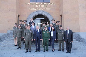 О посещении Военного университета имени Вазгена Саркисяна О посещении Военного университета имени Вазгена Саркисяна