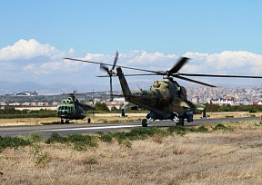 На российской военной базе в Армении прошел единый день артиллерийского огня